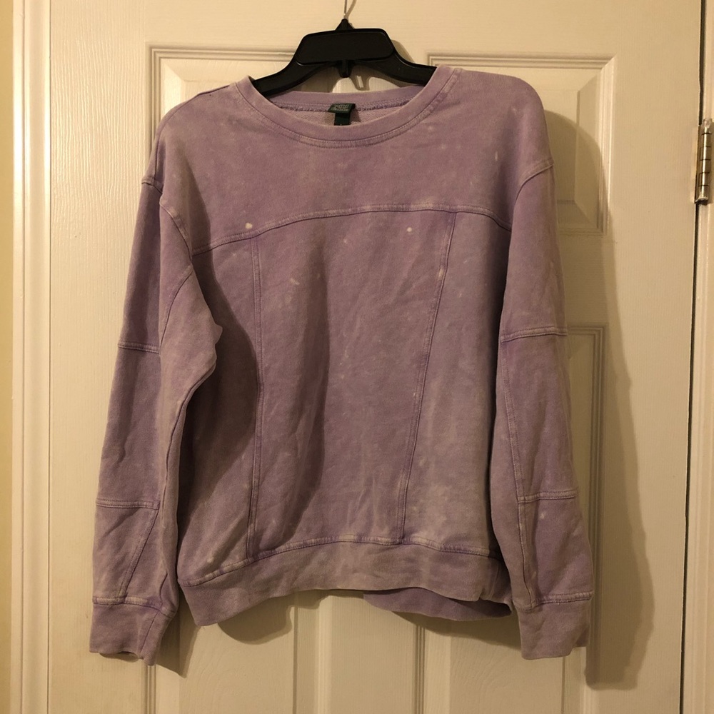Crew neck sweatshirt
